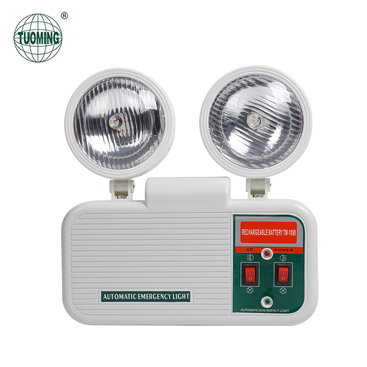 Double-ended LED emergency light EXIT Safety exit fire indicator Emergency aisle evacuation sign battery operated