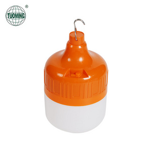 Outdoor Night Market Multi-function Solar Led Bulb Portable Rechargeable led Emergency Light Solar Bulb