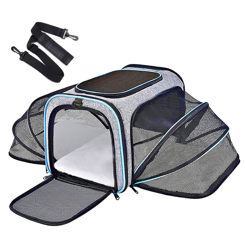 Breathable Travel Sleeping Bag Expandable Airline Approved Portableg Cat and Dog Cat Carrier Bag