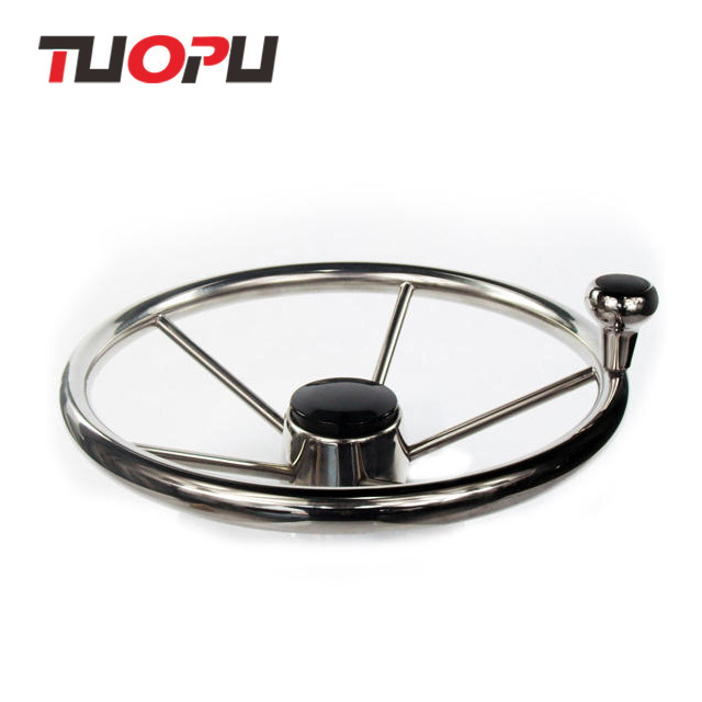 China sale boat steering wheel,stainless steel boat steering wheels,marine boat steering wheel