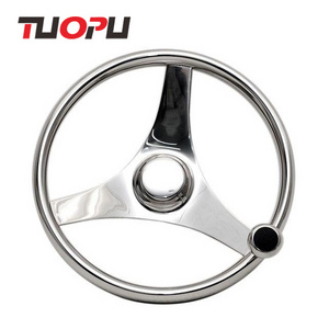 China sale boat steering wheel,stainless steel boat steering wheels,marine boat steering wheel