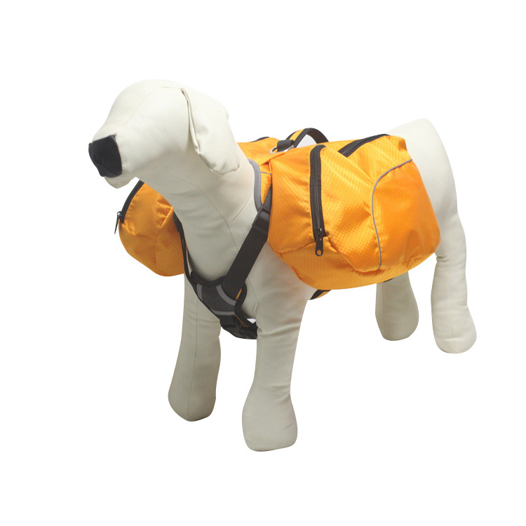 100% New style good-looking High quality best price adjustable pet travelling hiking backpack dog saddle bag