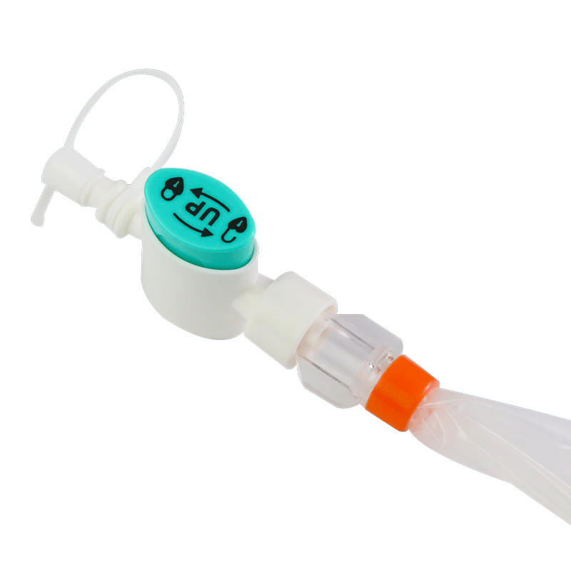 Eco-friendly medical disposable safe and sterile ICU anesthesia closed suction catheter