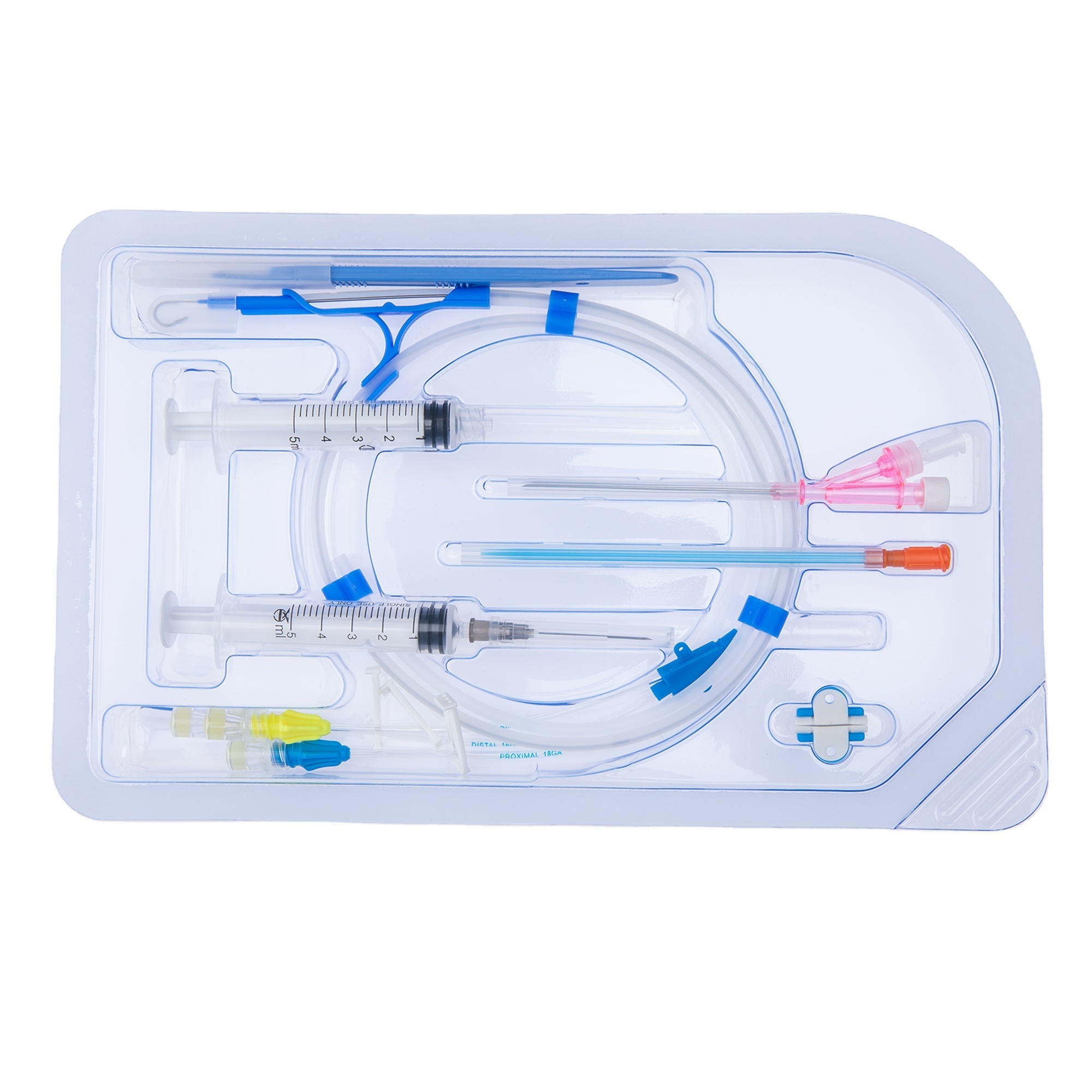 Medical Cvc Kit Central Venous Catheter Single Lumen/double Lumen/triple Lumen