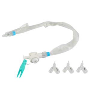 Eco-friendly medical disposable safe and sterile ICU anesthesia closed suction catheter