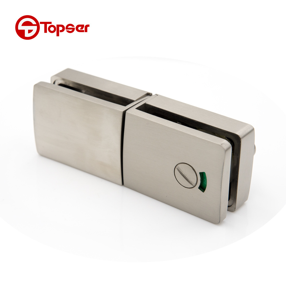 Factory Price  Indicator Toilet Glass Door Lock