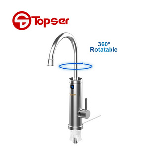 Kitchen Sink Tap 220V 3kW Electric Hot Water Tap,Electric Heater Instant Faucet for Kitchen,Bathroom,Washroom