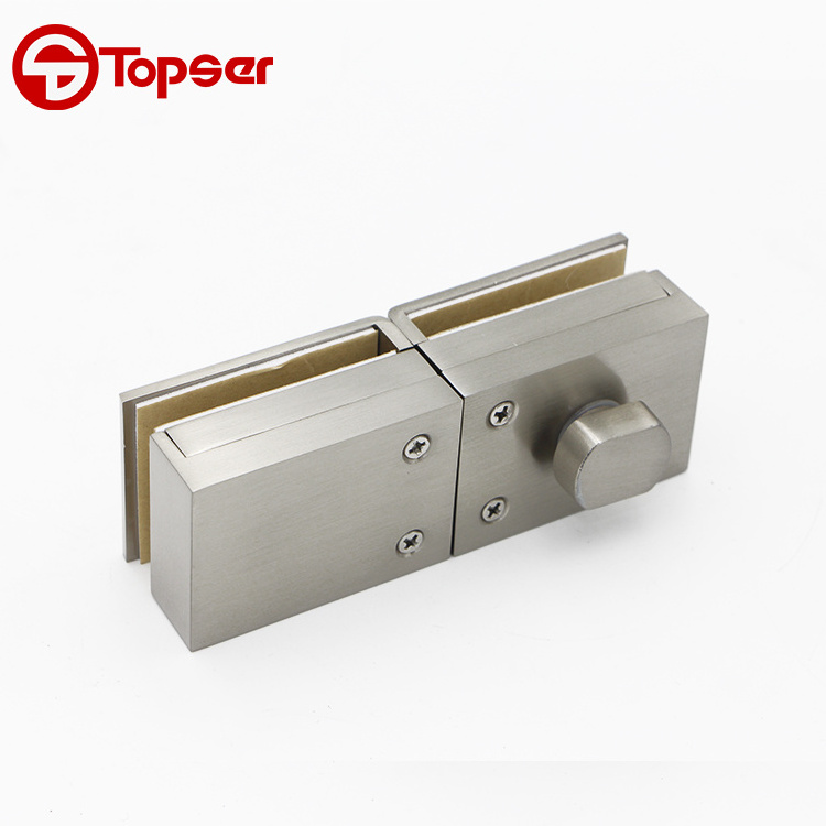 Factory Price Double Side Glass Door Handle Lock for Glass Door