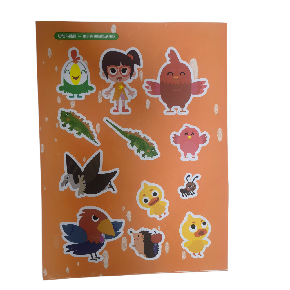 Cartoon Custom Logo Printing Food Meat Waterproof Packaging Transfer Labels Stickers Paper Price Label