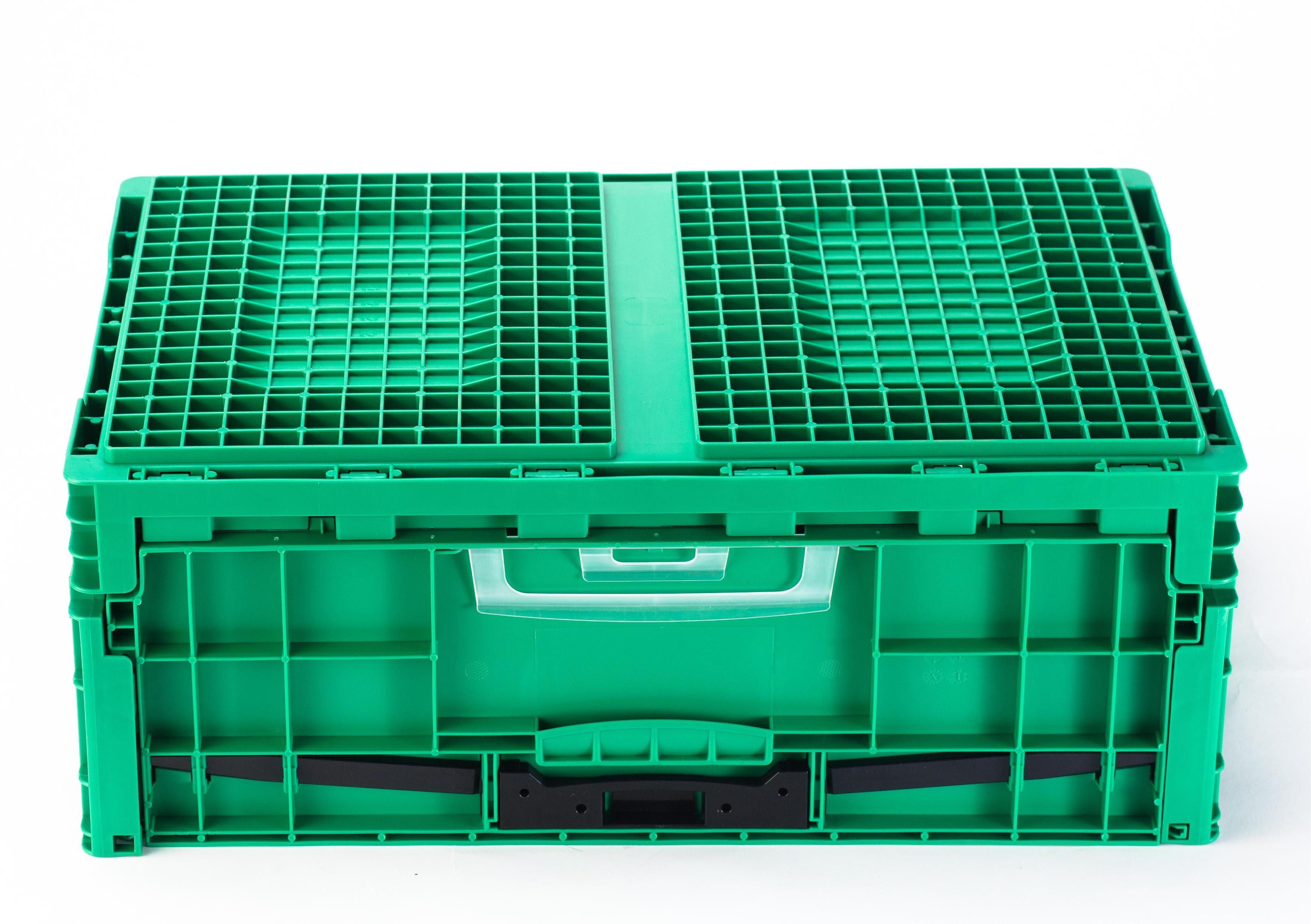 Collapsible Crate Plastic Folding Crates for Fruits and Vegetables Foldable Crate