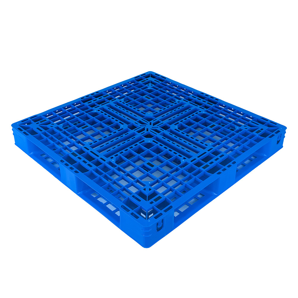 Heavy duty large blue 4 way HDPE custom euro cheap plastic pallet making machine for sale