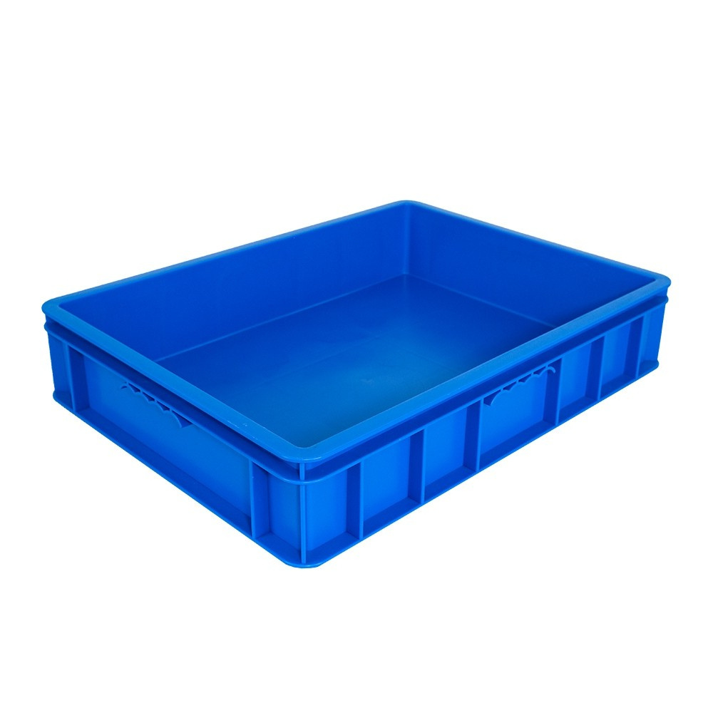 Industrial storage stacking transport crate plastic moving container warehouse turnover crate