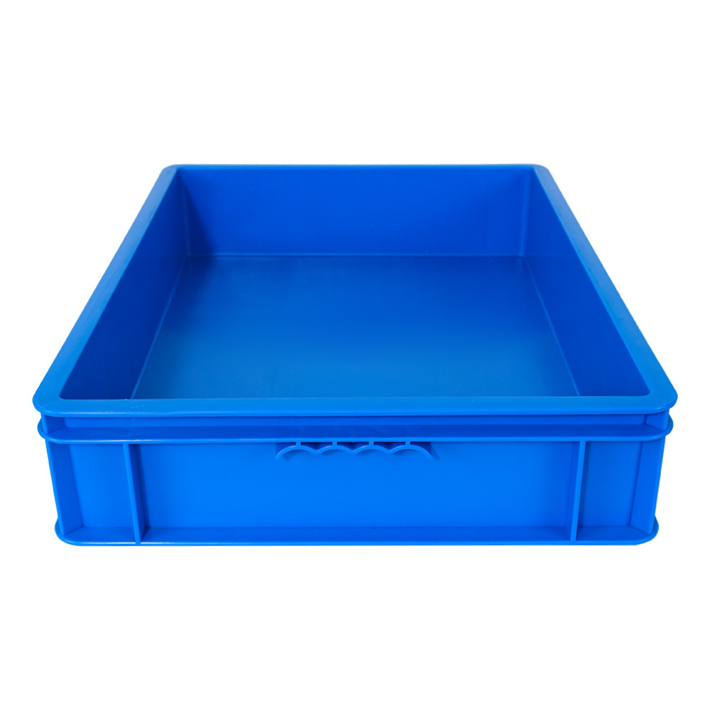 Industrial storage stacking transport crate plastic moving container warehouse turnover crate