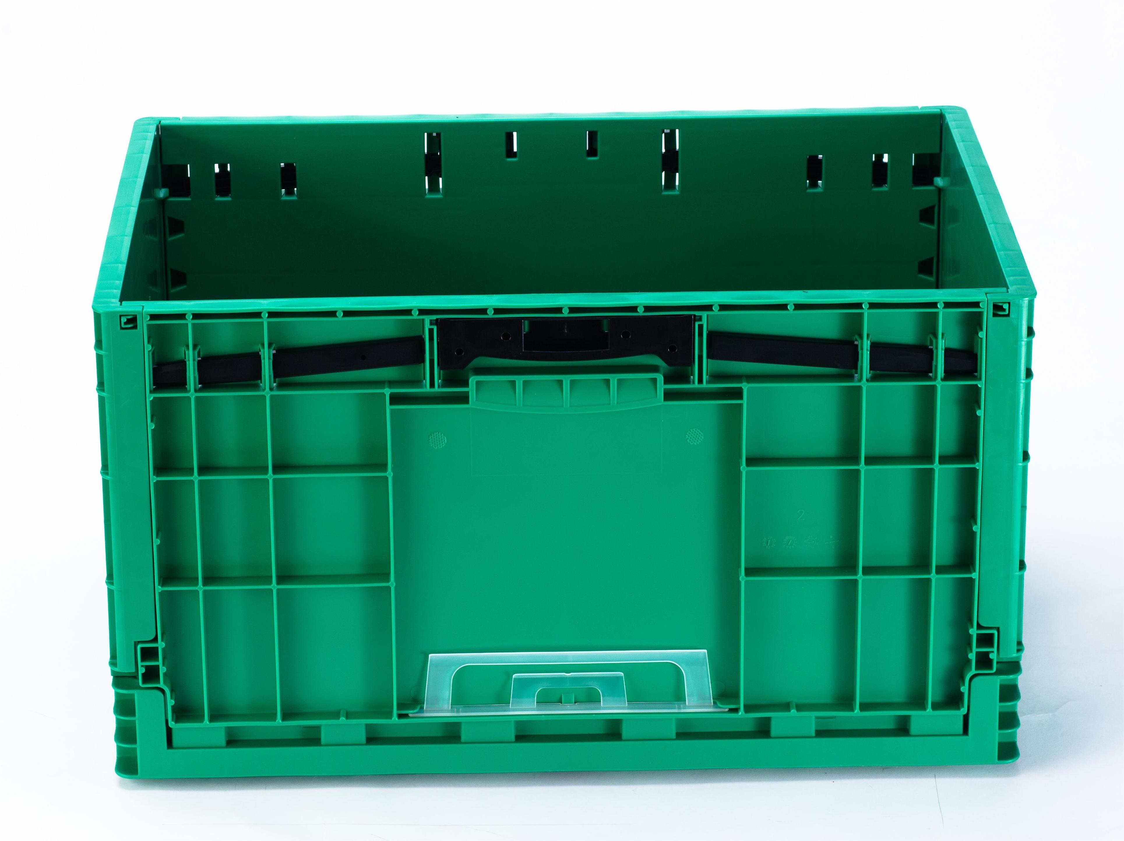 Collapsible Crate Plastic Folding Crates for Fruits and Vegetables Foldable Crate