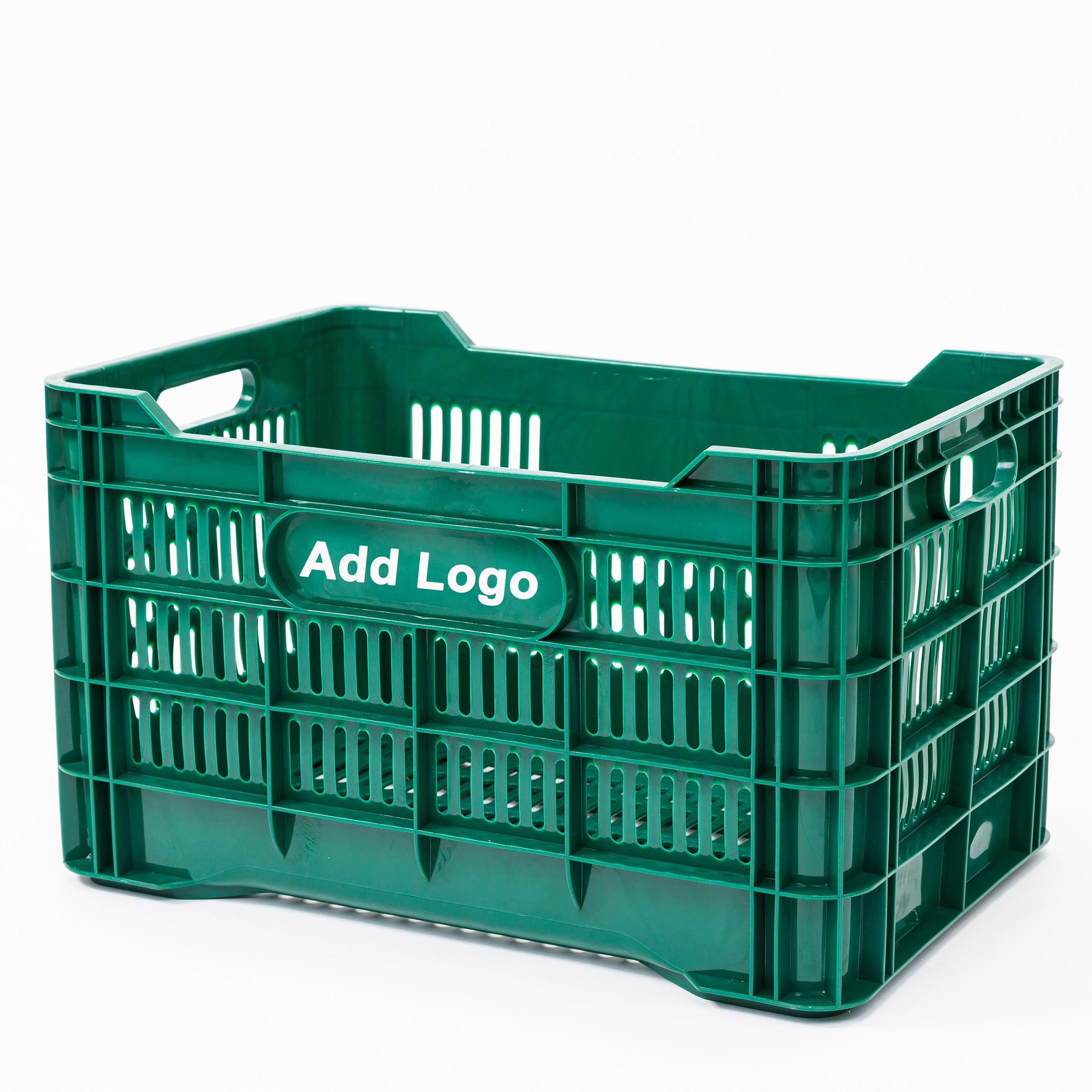 Plastic Crates used for vegetable and fruit  Mesh Plastic Crates Storage Turnover Box Recyclable Container Made from HDPE