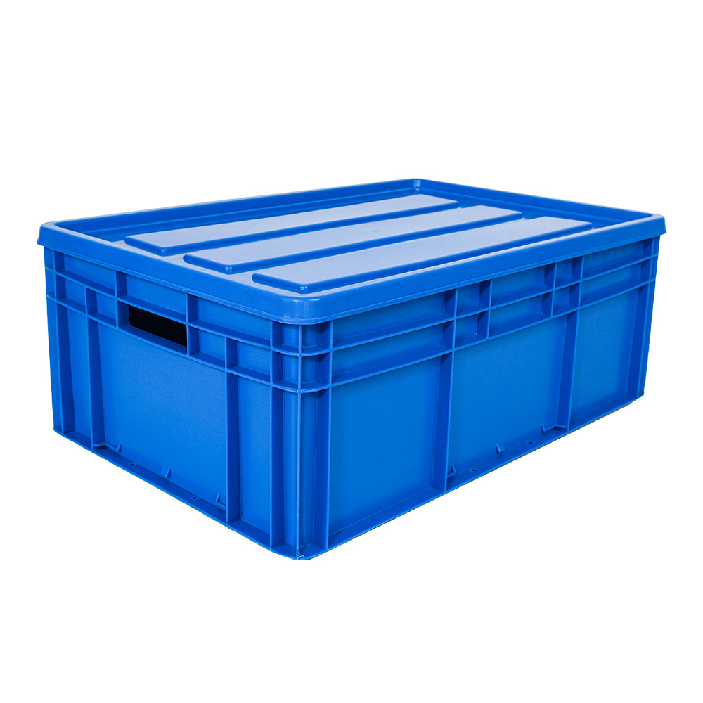 Plastic EURO Box Crates Tooling Depth Stackable Storage PP Big Large Storage Bins For Transport