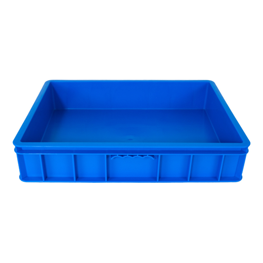 EUROBOX Stackable plastic insect turnover crate food safety certified moving crate polypropylene plastic insect breeding tray