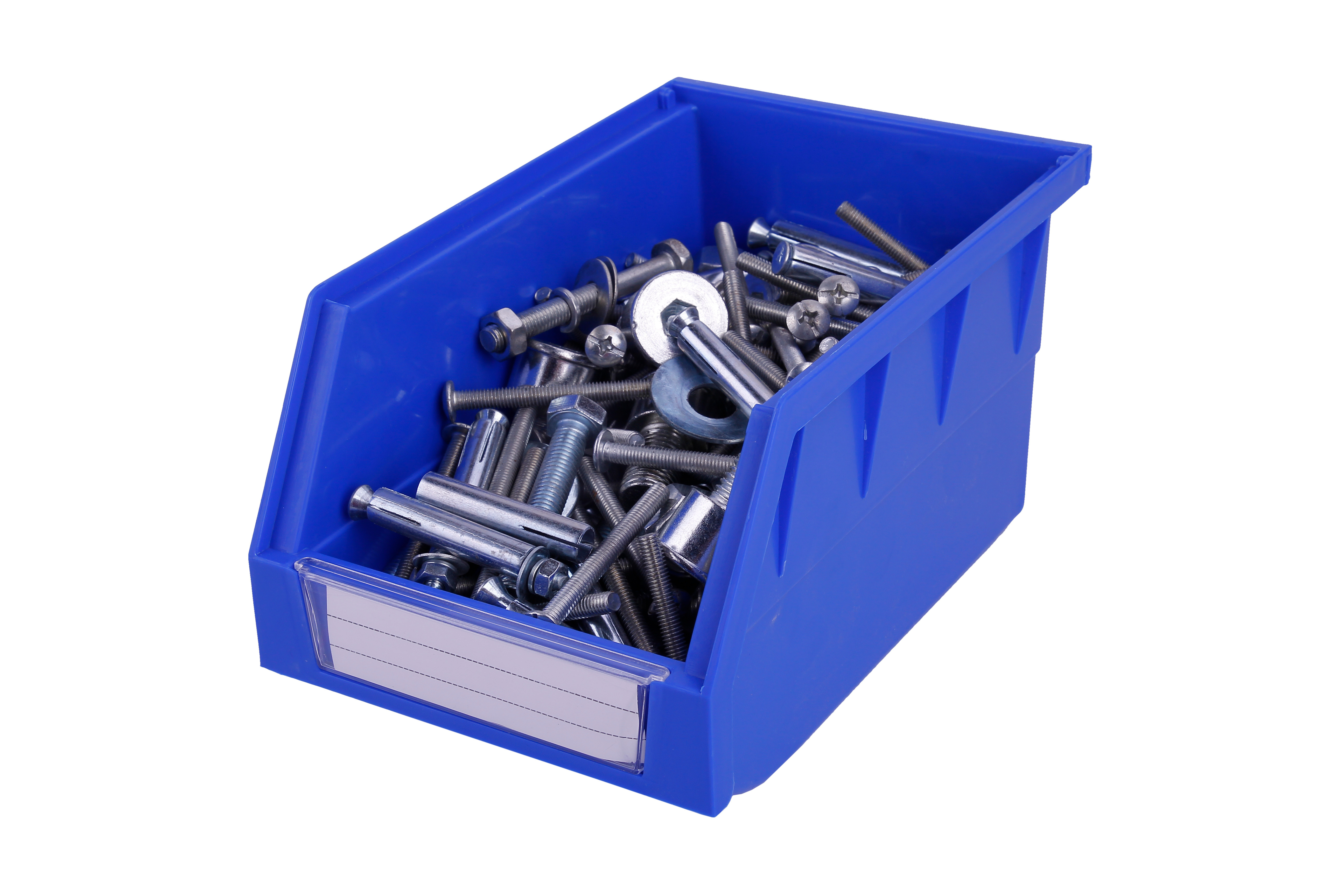 Opening workshop spare plastic storage bin plastic stackable storage bins plastic containers for bolts