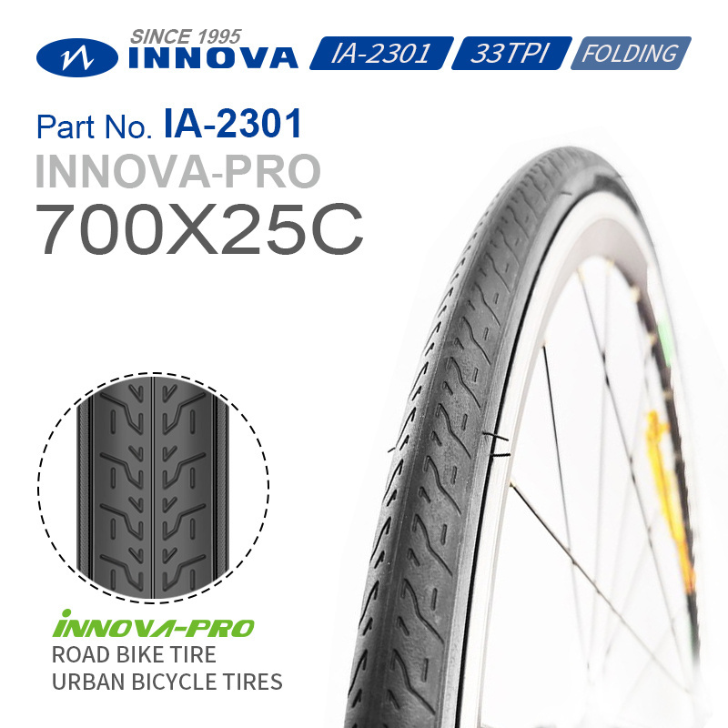 Bicycle Parts Outer Tube Cycle Tyre Cycling Accessories Folding Durable Innova Road Bike Tires 700x25c