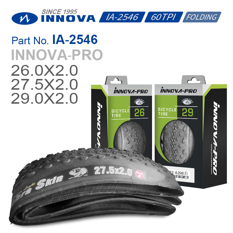 Bicycle Parts Accessory Tires Tyres Outer Tube Ultralight Stab-proof Durable Foldable Innova Mountain Bike Tires 26 27.5 29*2.0