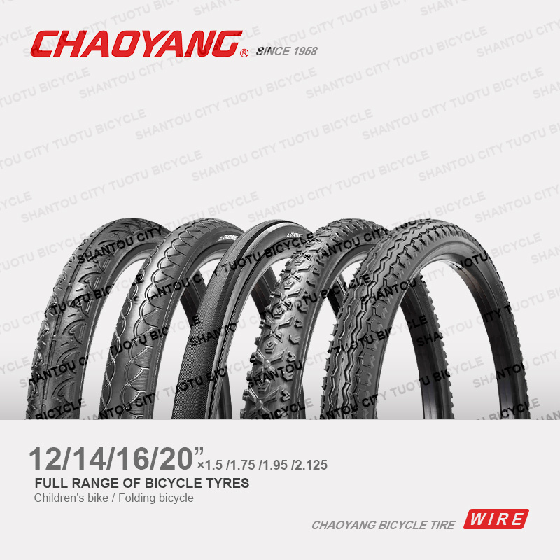 12-20 Inch Chaoyang Tires Cycle Riding Outer Bicycle Tube And Tyres Kids' Folding Mountain Bike Tires