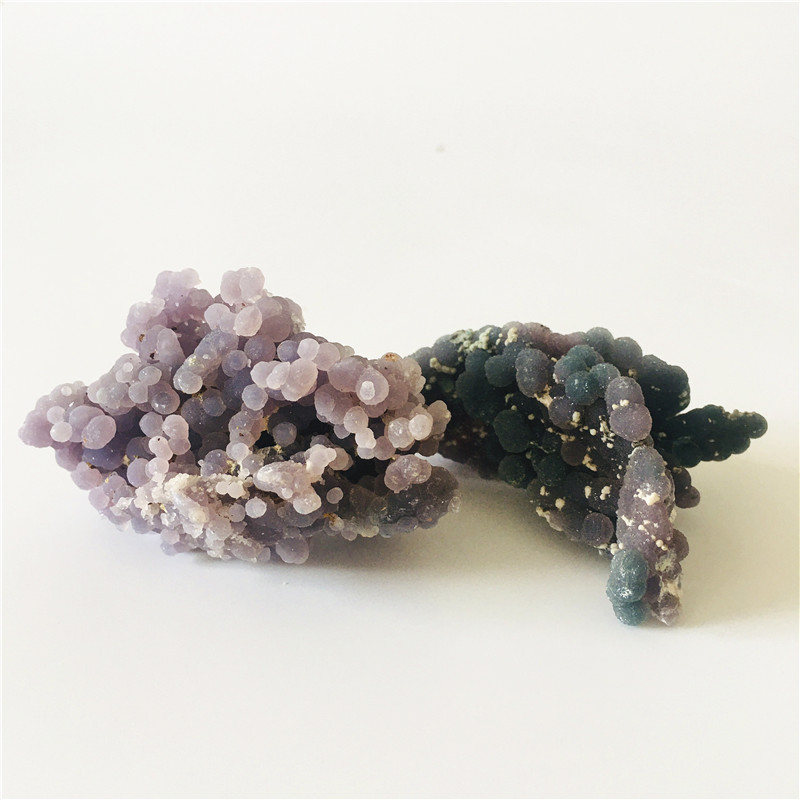 Wholesale natural rough grape agate cluster purple amethyst mineral stone crystal for sale