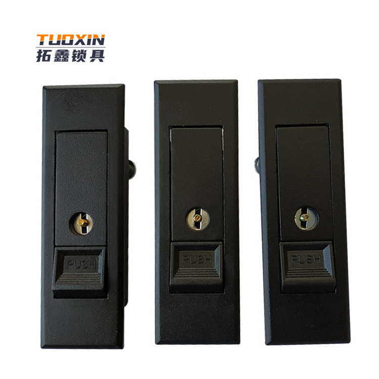 Hot Sale Tuoxin  MS603  Industrial Cabinet Push Button Lock Plane Lock