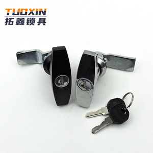 MS324 Compression Type Rotary Tongue Lock Zinc Alloy  T cabinet swing handle lock Latch