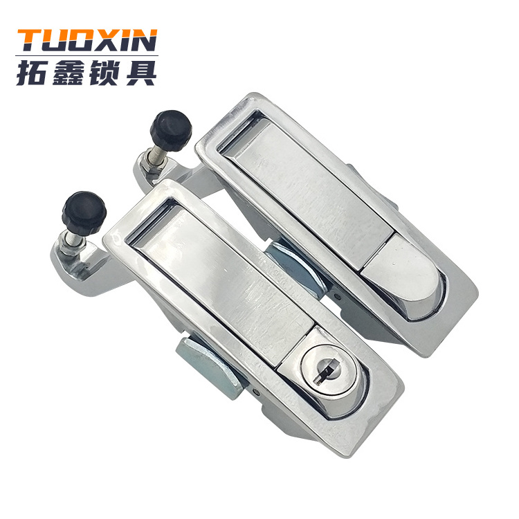 High Quality Tuoxin MS606 Plane push button lock cabinet compression latch