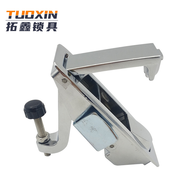 High Quality Tuoxin MS606 Plane push button lock cabinet compression latch