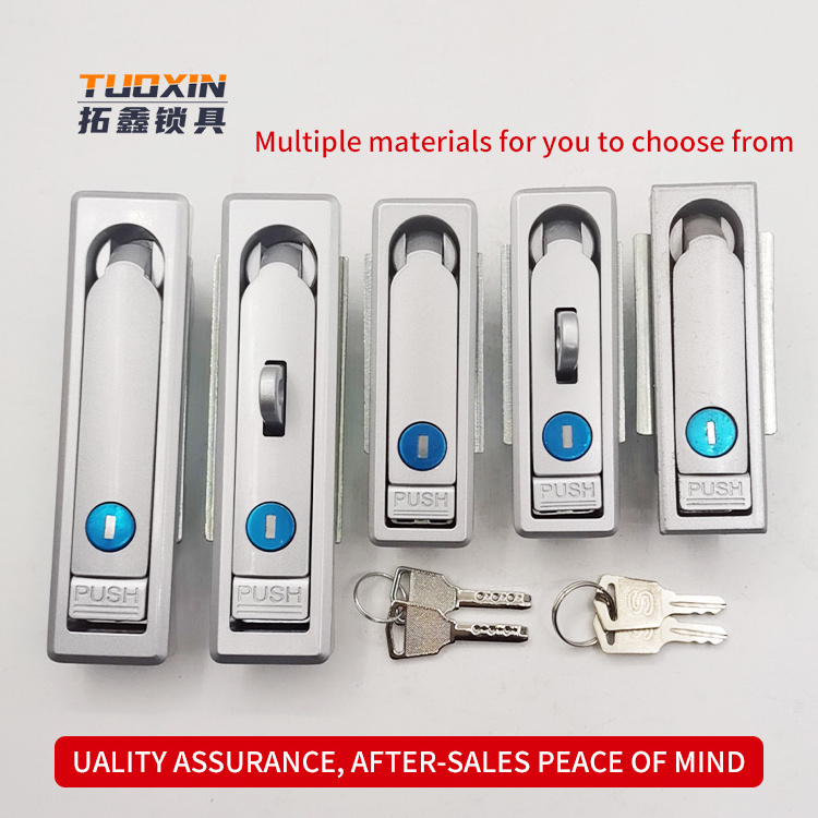 Tuoxin MS713  electric cabinet lock zinc alloy push button lock