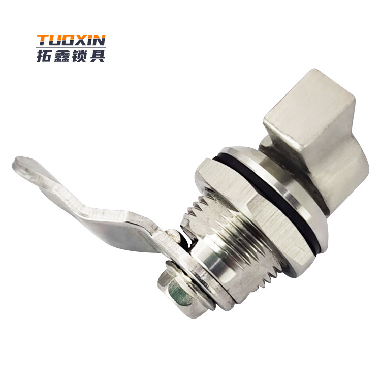 thumb turn latches  MS714 Quarter Turn Lock Stainless Steel  Industrial Cabinet Cam Lock Latch