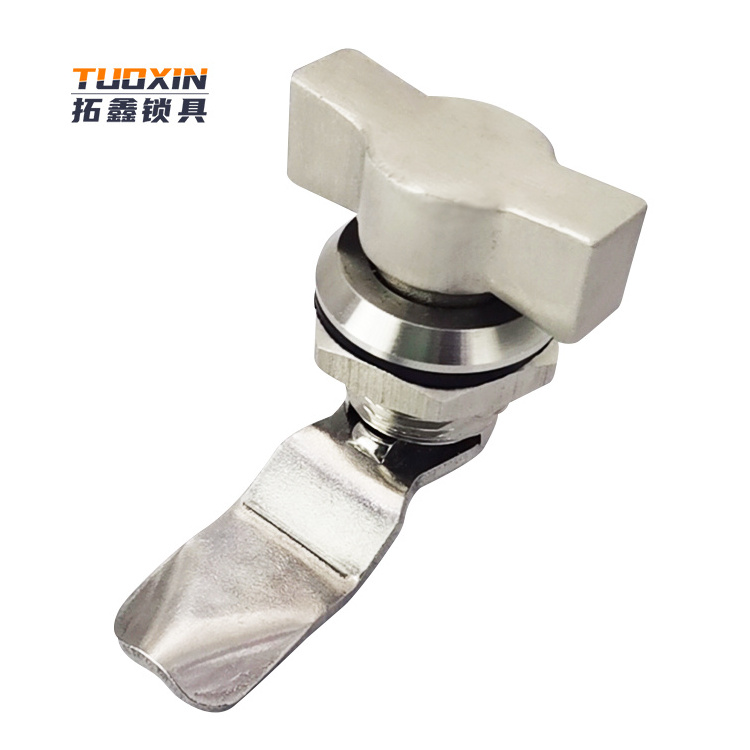 thumb turn latches  MS714 Quarter Turn Lock Stainless Steel  Industrial Cabinet Cam Lock Latch