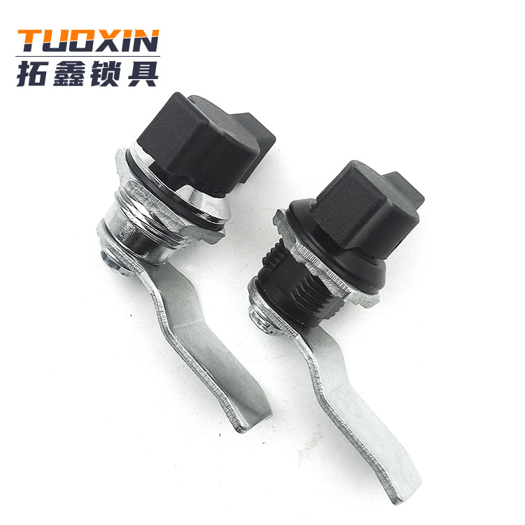 Tuoxin MS714-2 Quarter Turn Lock Zinc Alloy  Industrial Cabinet Cam Lock Latch thumb turn latches