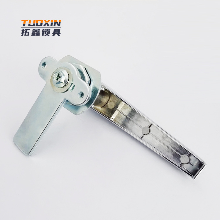 Tuoxin A17 high quality zinc alloy  cabinet door L handle key lock