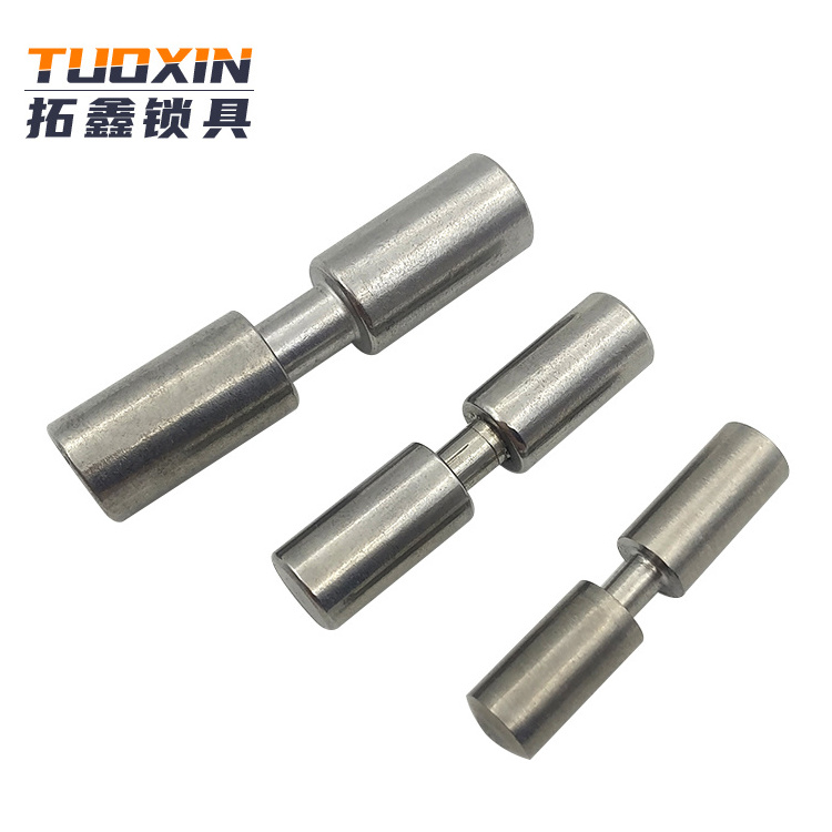 Tuoxin stainless steel cylindrical shaft door hinge