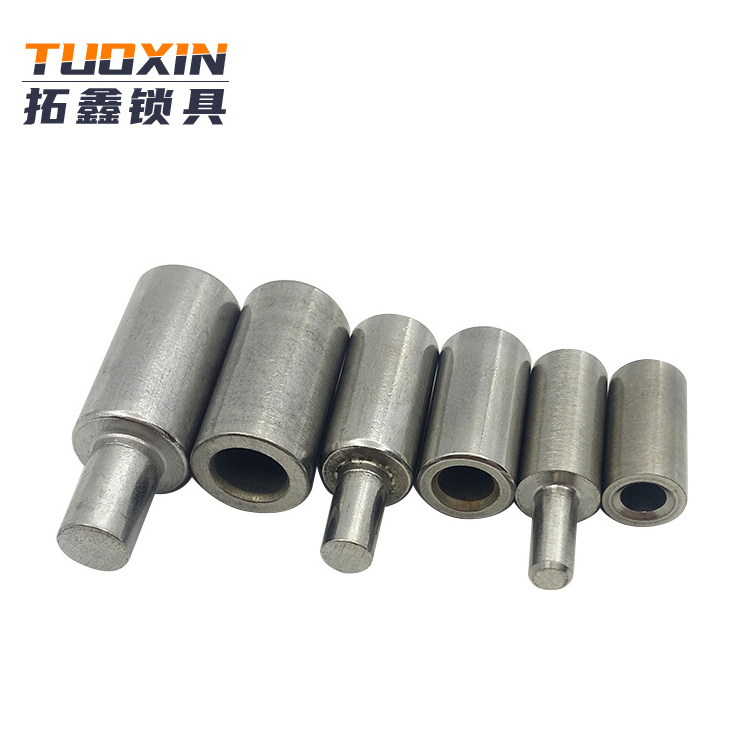 Tuoxin stainless steel cylindrical shaft door hinge