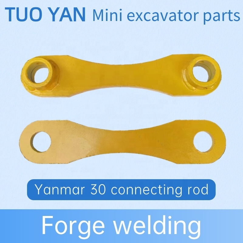 Ready stock mini excavator spare parts Yanmar 30 bucket pin YM30 H-frame connecting rod  bushings Yanmar 27 bucket link