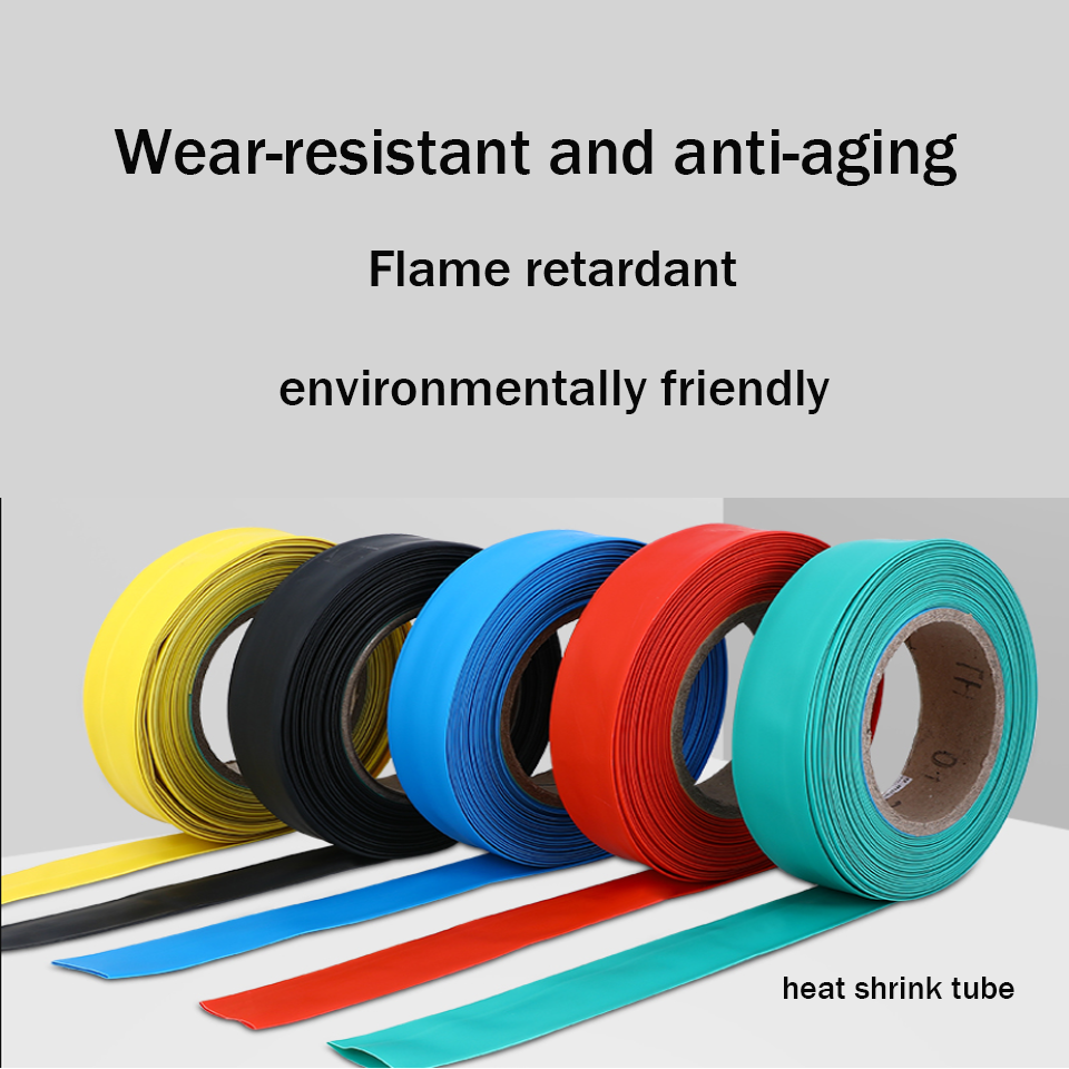 150 Degree High temperature Resistant Heat Shrinkable Wrap Transparent Flexible PVDF Heat Shrink Tube/Tubing/Sleeve