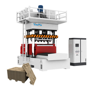 High Efficiency Hot Press Wood Pallet Molding Making Machine