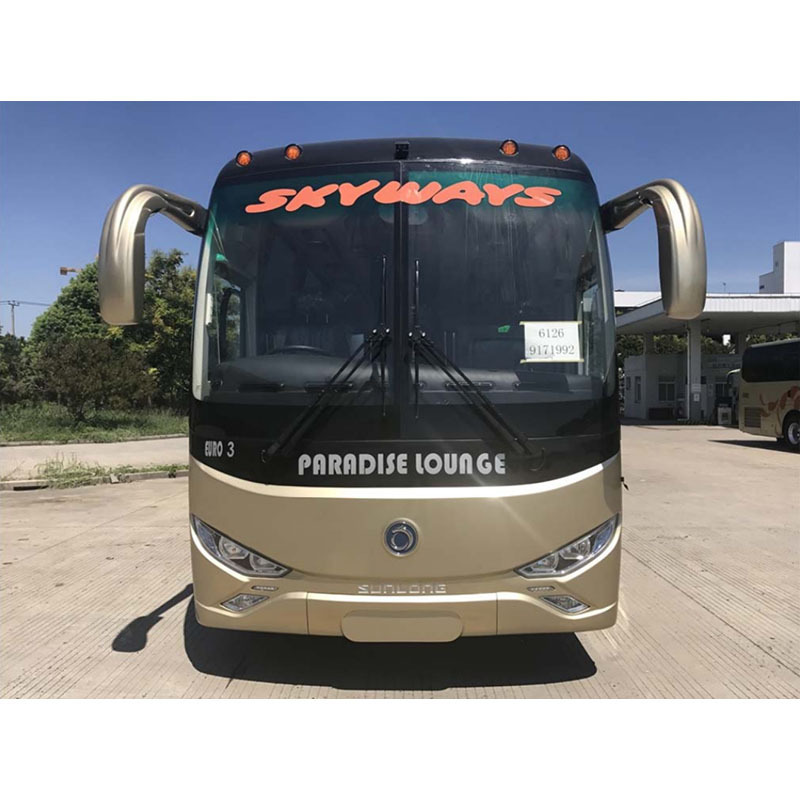 Higer Used Coach Bus 50 Seats RHD Front Engine Automatic Diesel New 48 Seater Passenger Coach Bus Price Includes Toilet