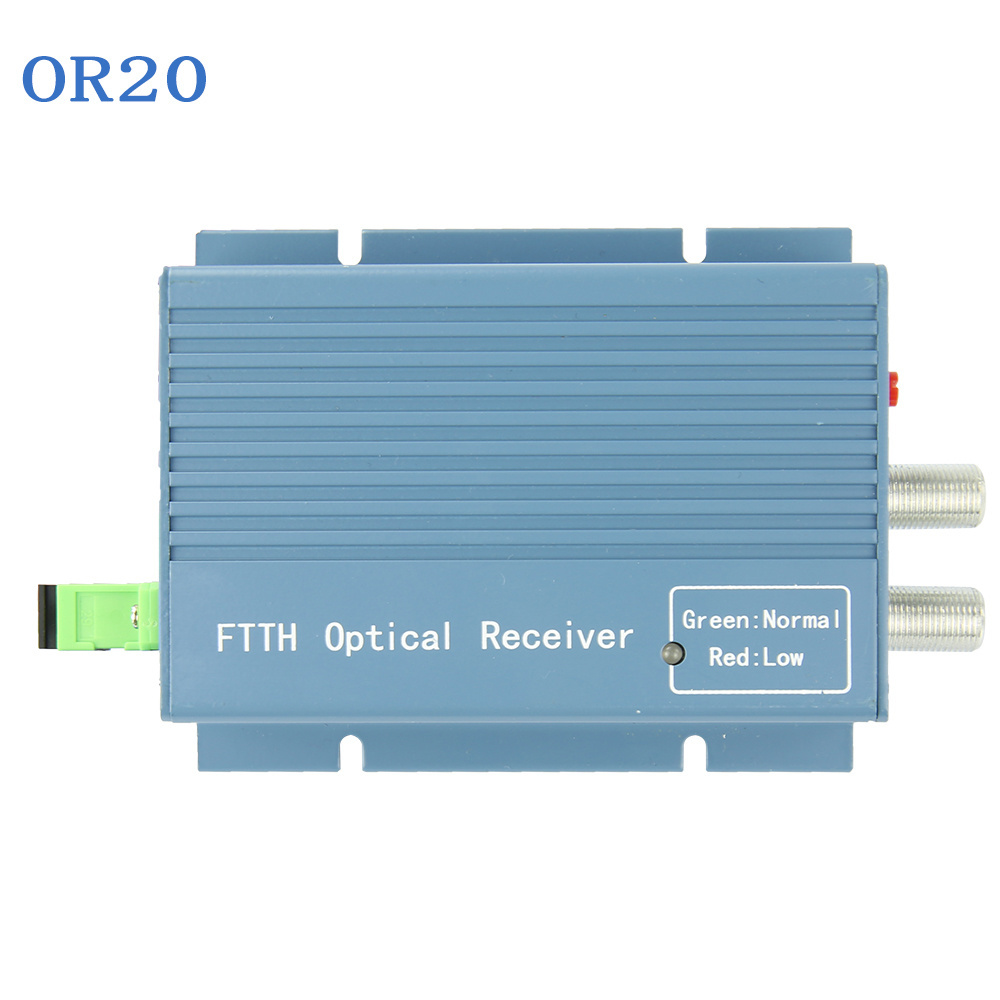 47 To 1006mhz Ftth Fiber Optic Receiver For Analog Or Digital Signals Optical Node Catv Fiber Optical Receiver