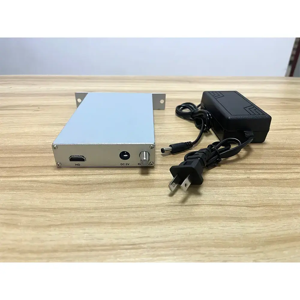 Economy TV Signal Converter RF NTSC Modulator Adjacent Frequency Modulator HDMI to PAL Modulator