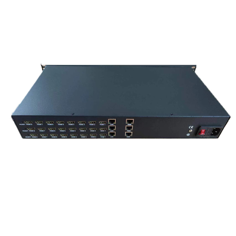 24 Channel Live Streaming H264 Encoder Video Switcher hdmi to IP Video Encoder