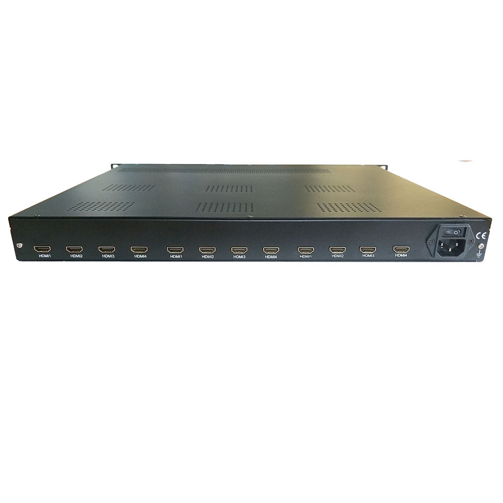 12-Channel Cable Tv Conversion Hd To Ip Asi Video Digital Signal Encoder Hdmi 12 Canales Video Encoder For Broadcasting