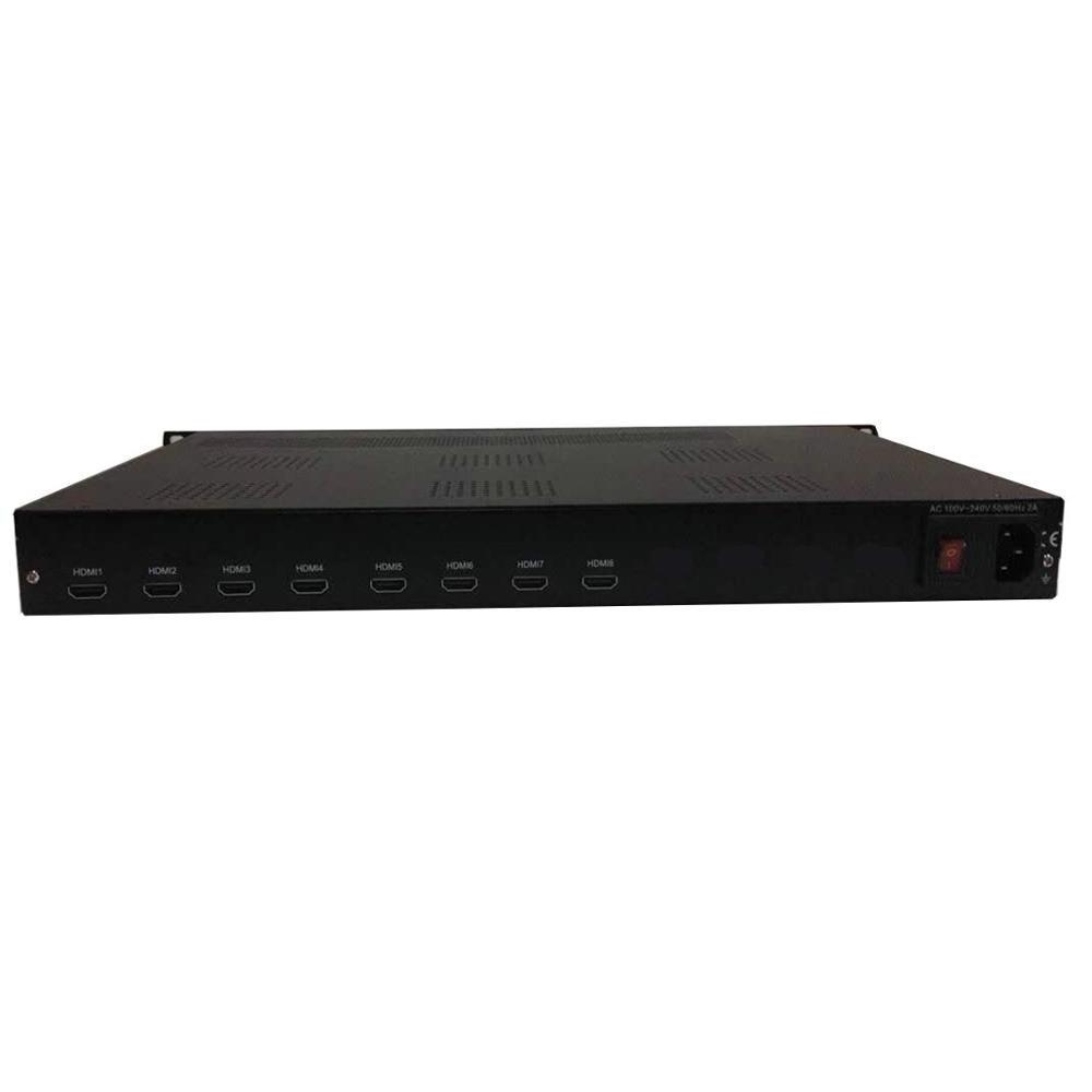 Economical 8-Channel Digital HD Encoder Modulator H265 HDMI TO RF Output Encoder Modulator