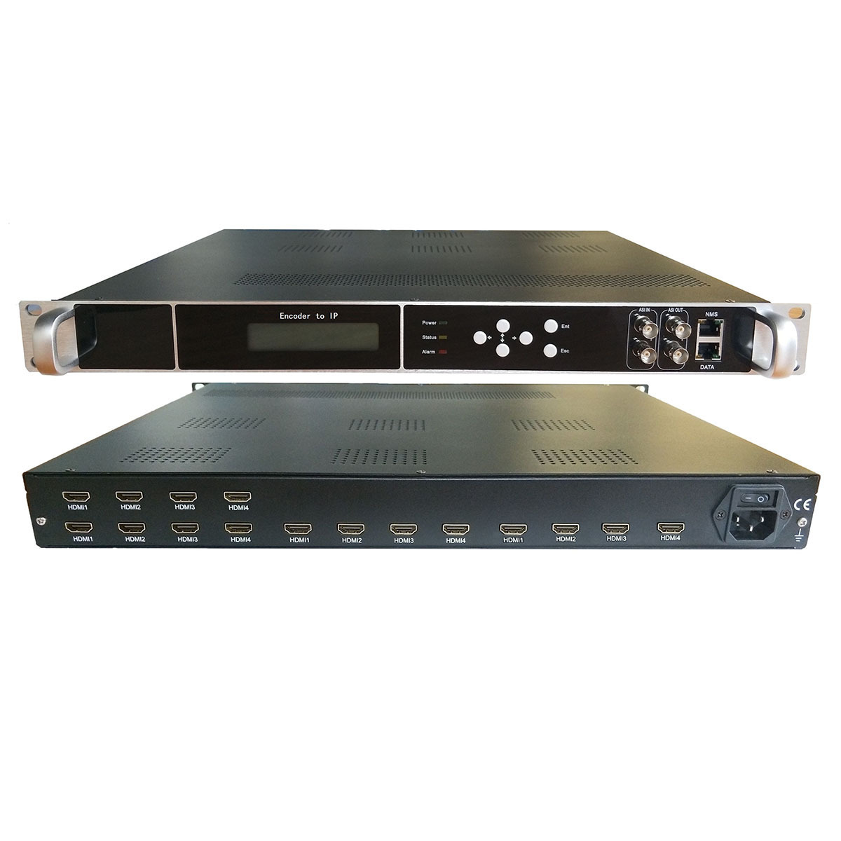 Customized 8 16 24 Channel Hdmi Digital Signal Hd To Ip Asi Broadcast Tv Equipment System Hd Video Encoder