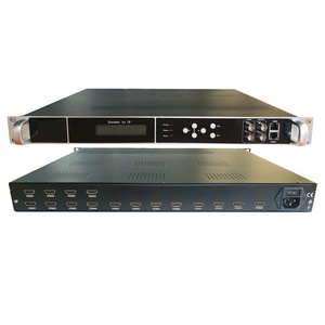 Customized 8 16 24 Channel Hdmi Digital Signal Hd To Ip Asi Broadcast Tv Equipment System Hd Video Encoder