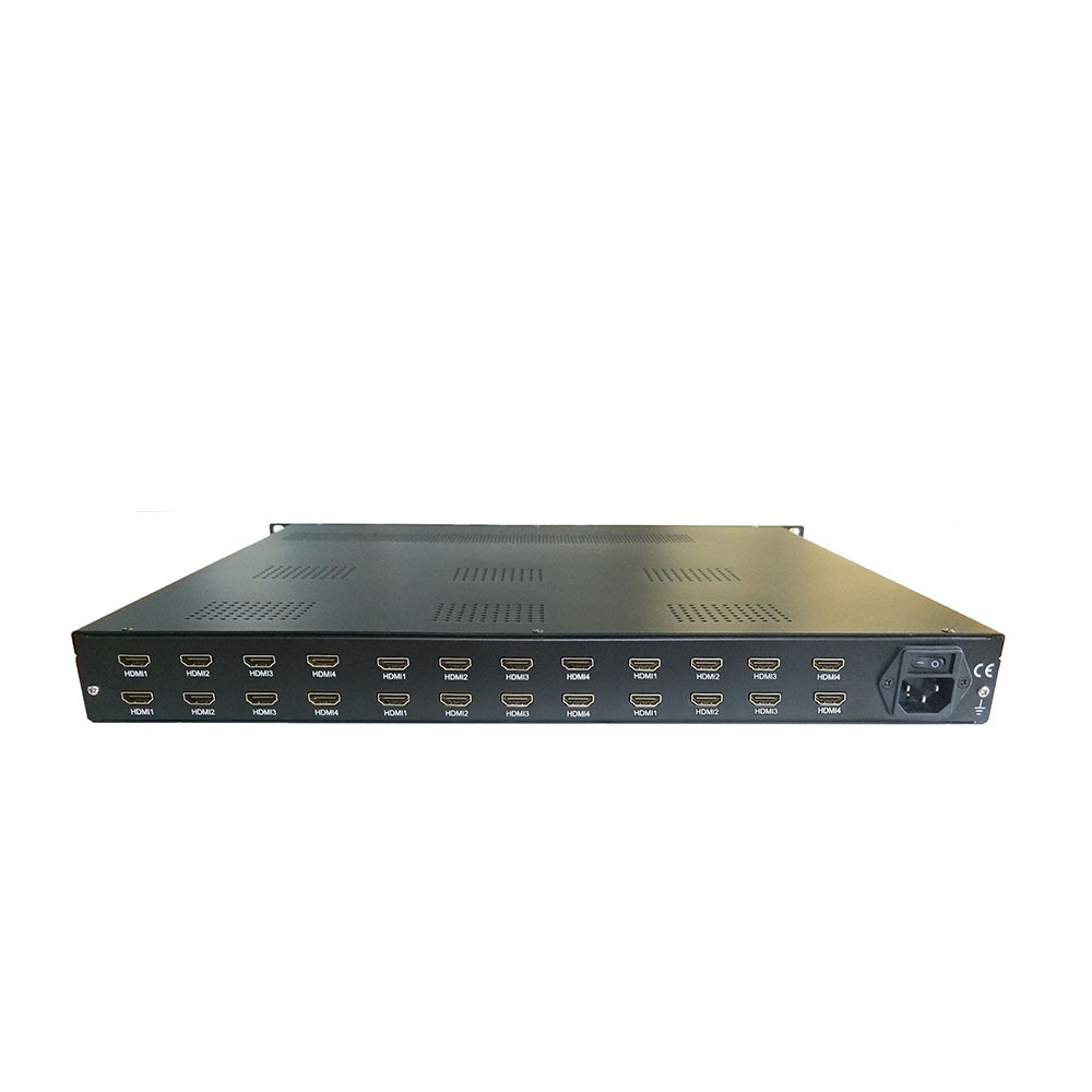 24-Port Digital Headend Encoder Modulador H264 HD to DVB-C DVB-T ISDBT ATSC RF Modulator HD Encoder Modulator