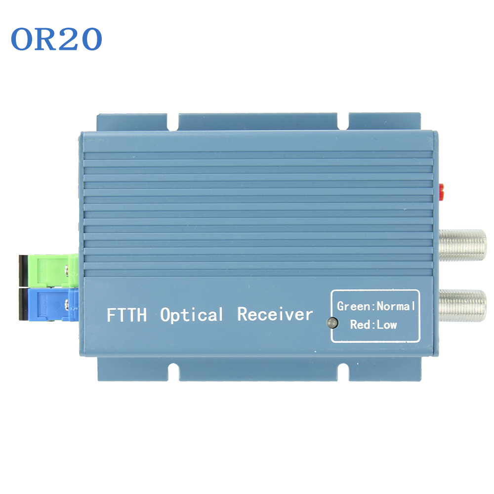 47 To 1006mhz Ftth Fiber Optic Receiver For Analog Or Digital Signals Optical Node Catv Fiber Optical Receiver